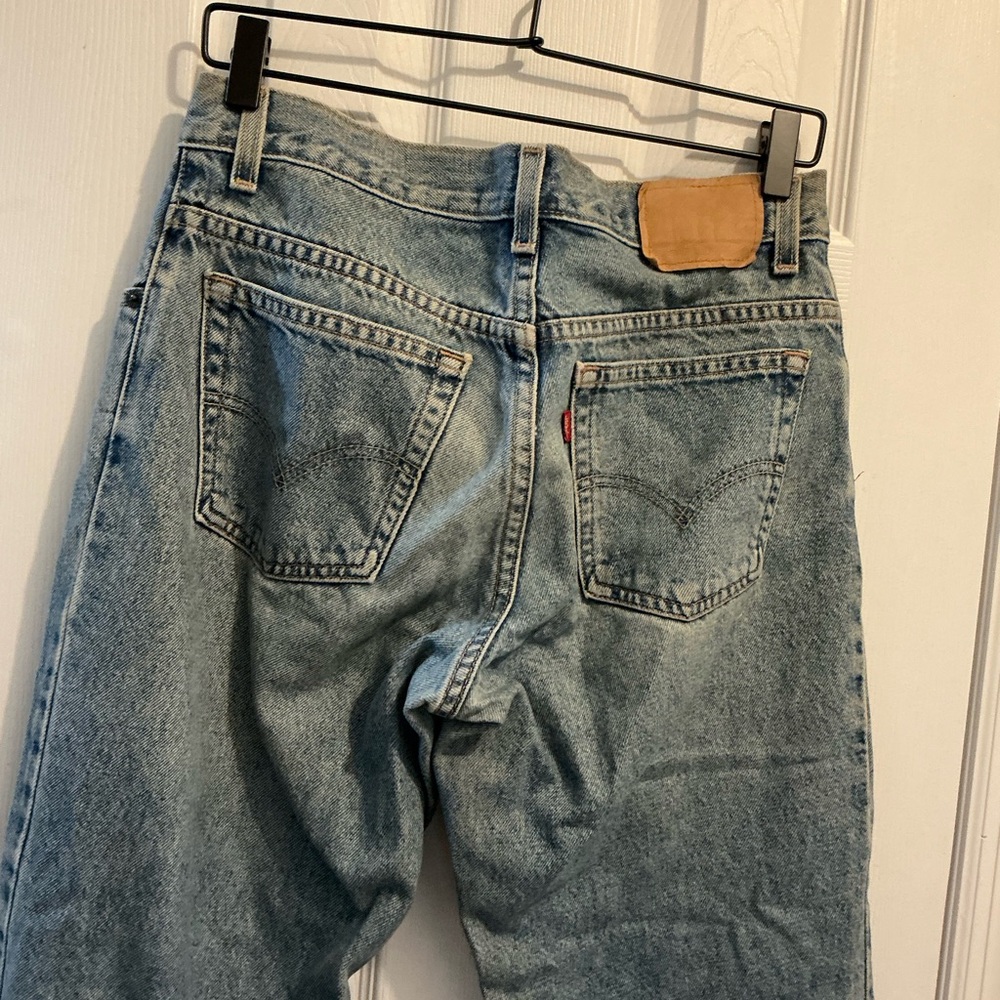 Vintage Classic Blue Denim Jeans - Picture 4 of 8